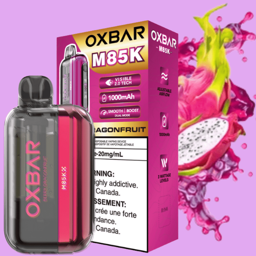 Oxbar M85K Disposable Vape - Berry Dragonfruit 20mg / 85000 Puffs Vape Superstore Yorkton Saskatchewan