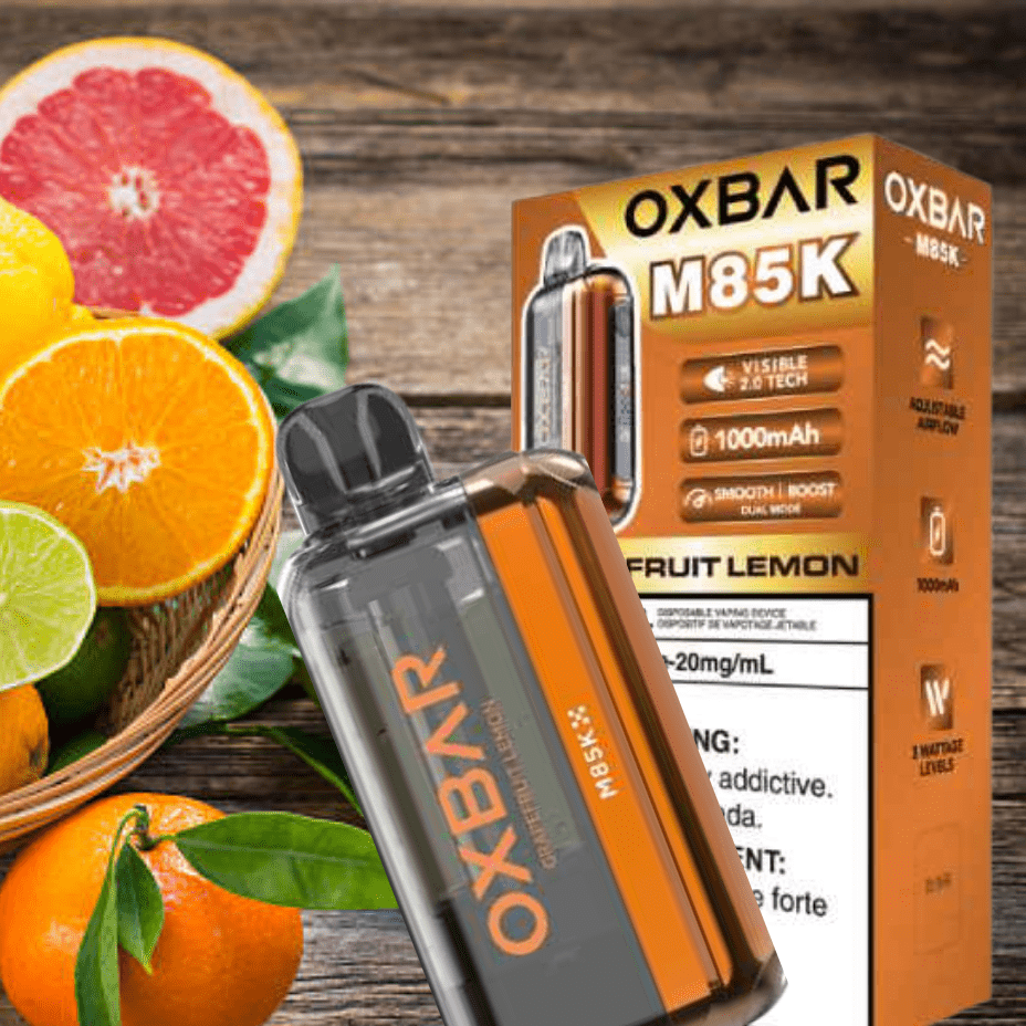 Oxbar M85K Disposable Vape - Grapefruit Lemon 20mg / 85000 Puffs Vape Superstore Yorkton Saskatchewan