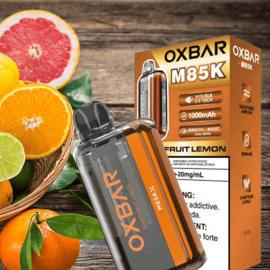 Oxbar M85K Disposable Vape - Grapefruit Lemon 20mg / 85000 Puffs Vape Superstore Yorkton Saskatchewan