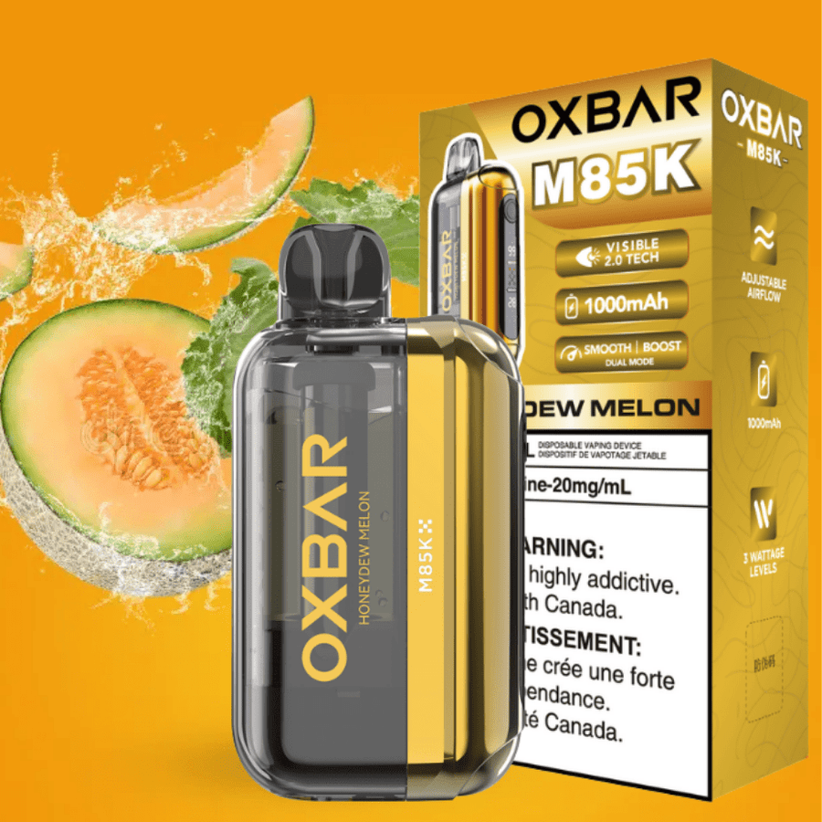 Oxbar M85K Disposable Vape - Honeydew Melon 20mg / 85000 Puffs Vape Superstore Yorkton Saskatchewan