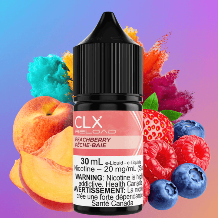 Peach Berry Salt by CLX Reload E-Liquid Vape Superstore Yorkton Saskatchewan