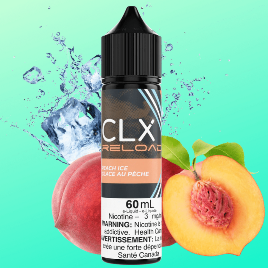 Peach Ice by CLX Reload E-liquid Vape Superstore Yorkton Saskatchewan