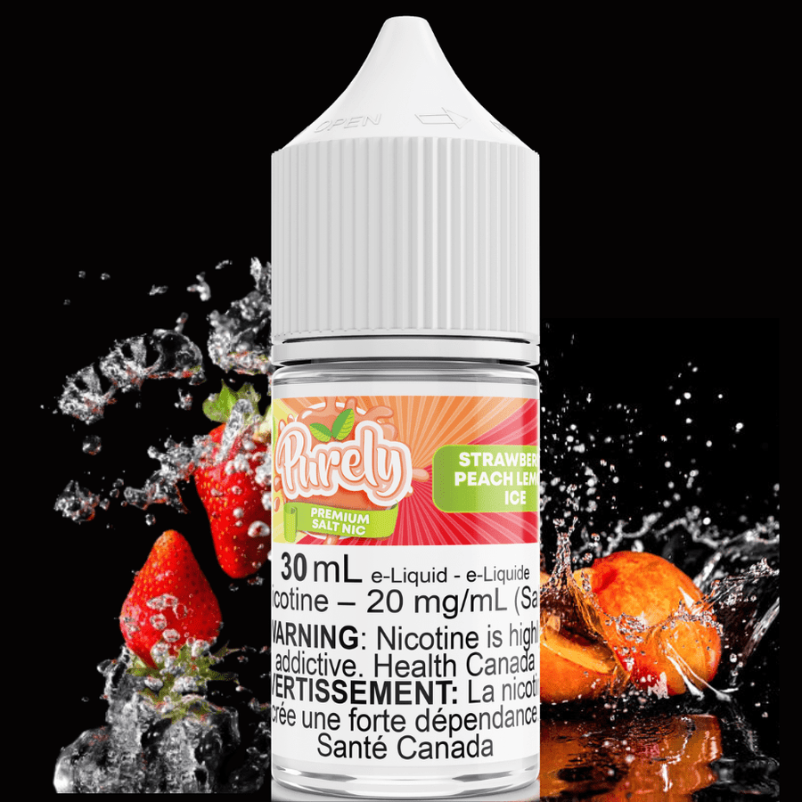 Purely E-Liquid Salt Nic E-Liquid 30ml / 12mg Strawberry Peach Lemon Ice Salt Nic by Purely E-Liquid Strawberry Peach Lemon Ice Salt Nic by Purely E-Liquid-Yorkton Vape