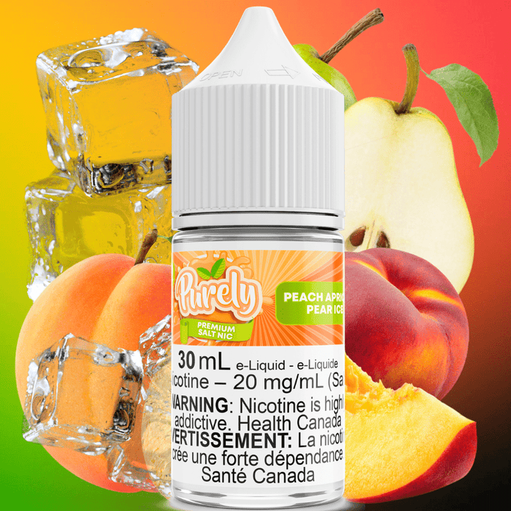 Purely E-Liquid Salt Nic E-Liquid Peach Apricot Pear Ice Salt Nic by Purely E-Liquid Peach Apricot Pear Ice Salt Nic by Purely E-Liquid-Yorkton Vape Store