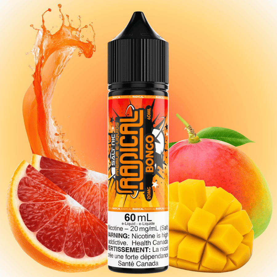 Radical 60ml Salt-Bongo 60ml / 20mg Vape Superstore Yorkton Saskatchewan