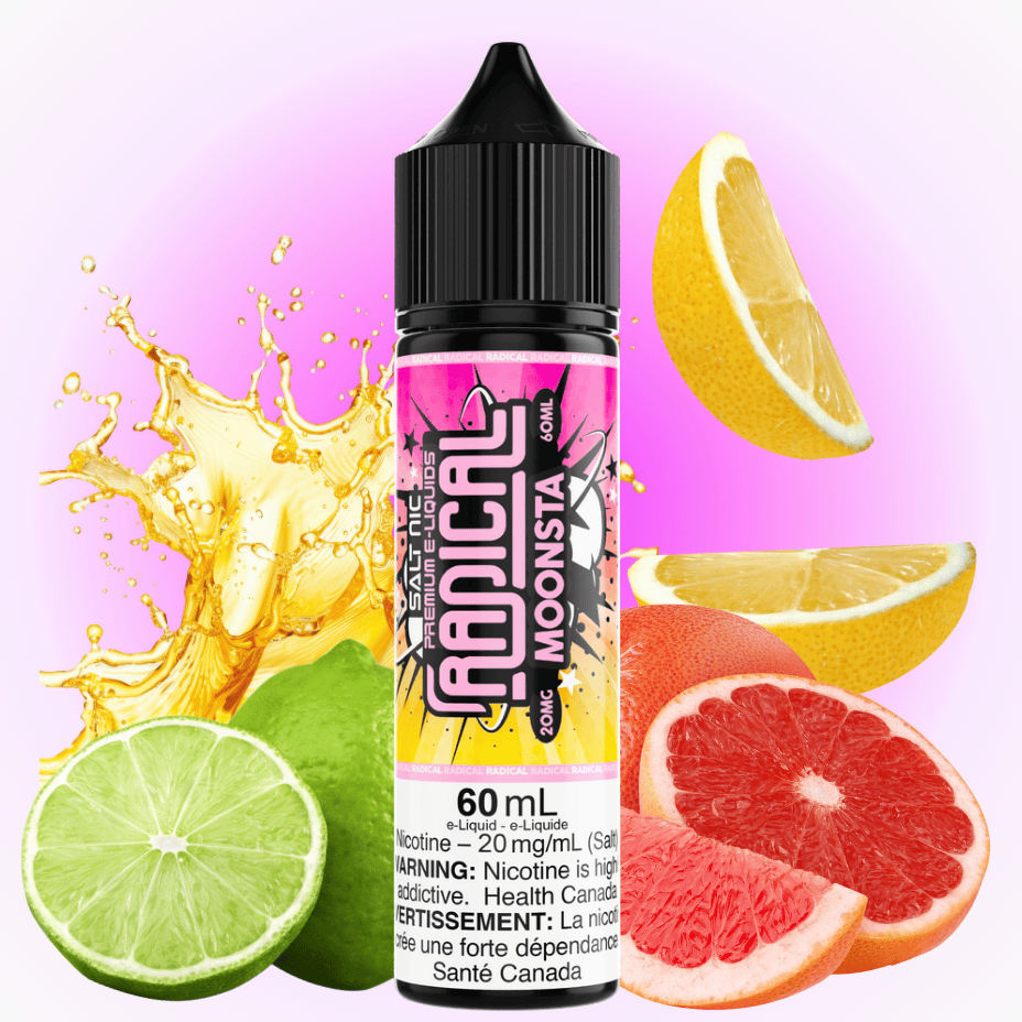 Radical 60ml Salt-Moonsta 60ml / 20mg Vape Superstore Yorkton Saskatchewan