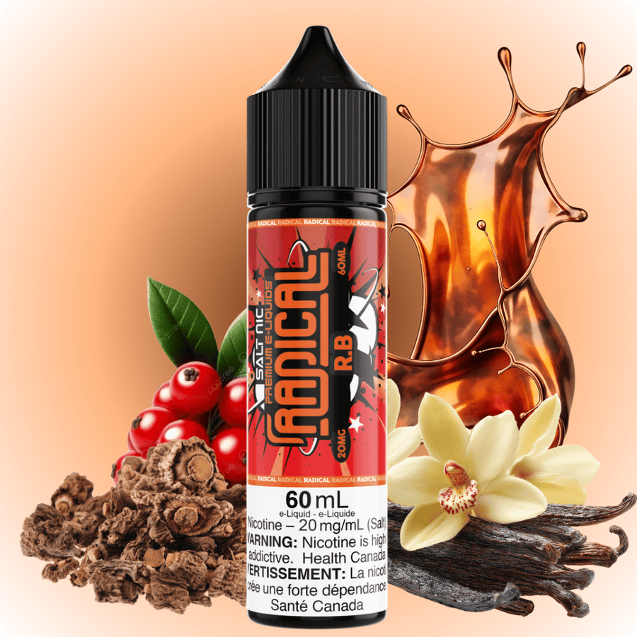 Radical 60ml Salt-R.B 60ml / 20mg Vape Superstore Yorkton Saskatchewan