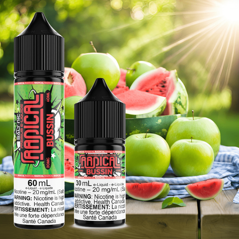 Radical E-Liquid Salt Nic E-Liquid Bussin Salt by Radical E-liquid-60mL Bussin Salt by Radical E-liquid-60mL in Yorkton Saskatchewan