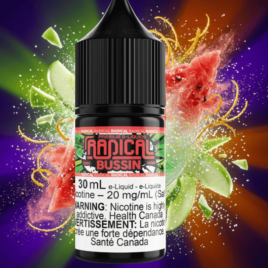 Radical Salt E-Liquid - Bussin Vape Superstore Yorkton Saskatchewan