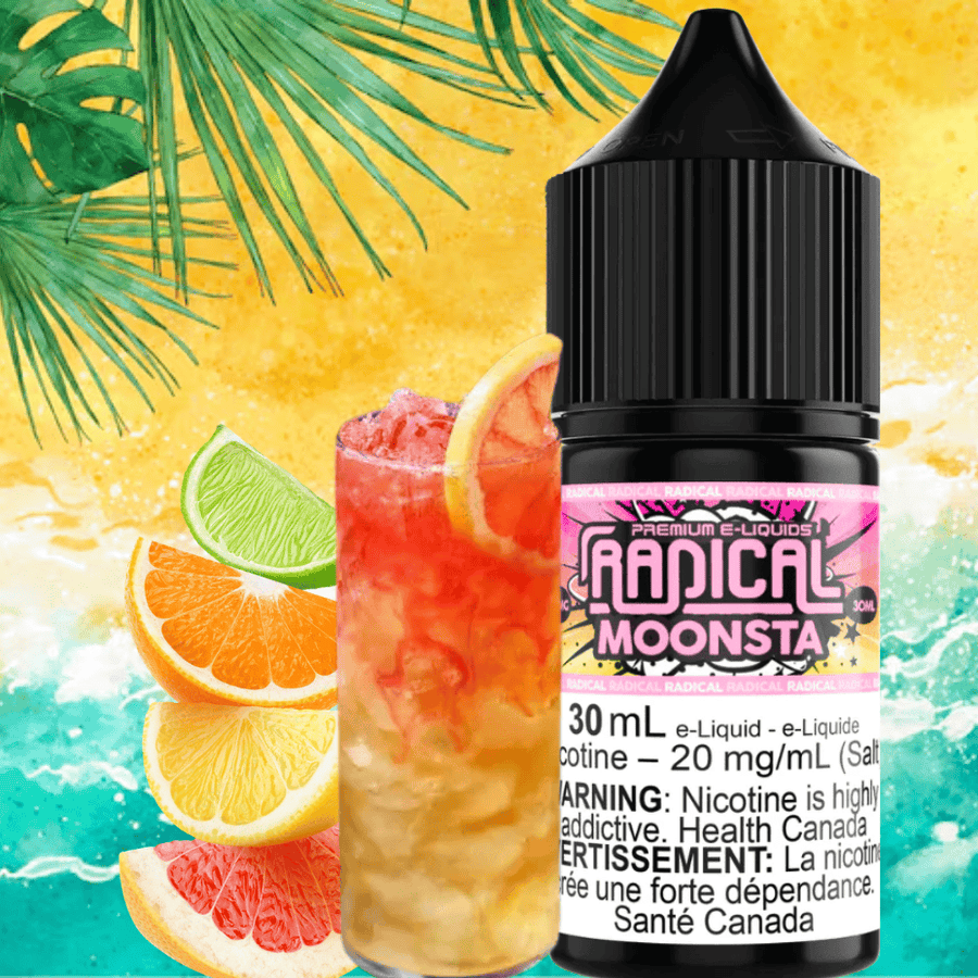Radical Salt E-Liquid - Moonsta Vape Superstore Yorkton Saskatchewan