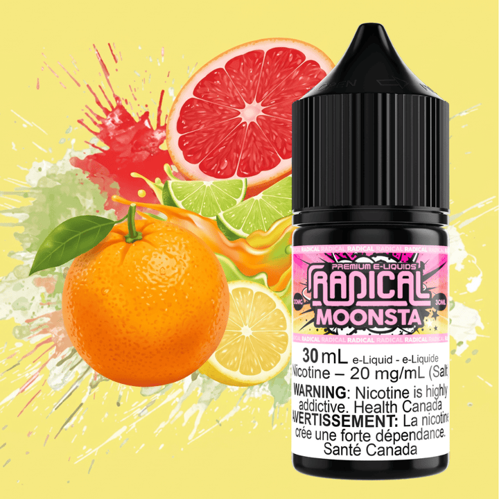 Radical Salt E-Liquid - Moonsta Vape Superstore Yorkton Saskatchewan