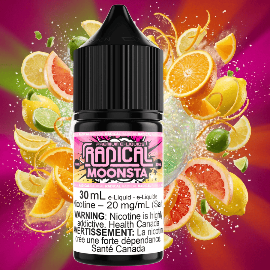 Radical Salt E-Liquid - Moonsta Vape Superstore Yorkton Saskatchewan