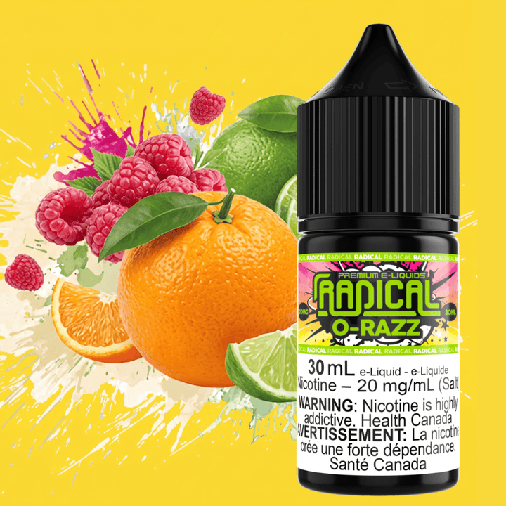 Radical Salt E-Liquid - O-Razz Vape Superstore Yorkton Saskatchewan