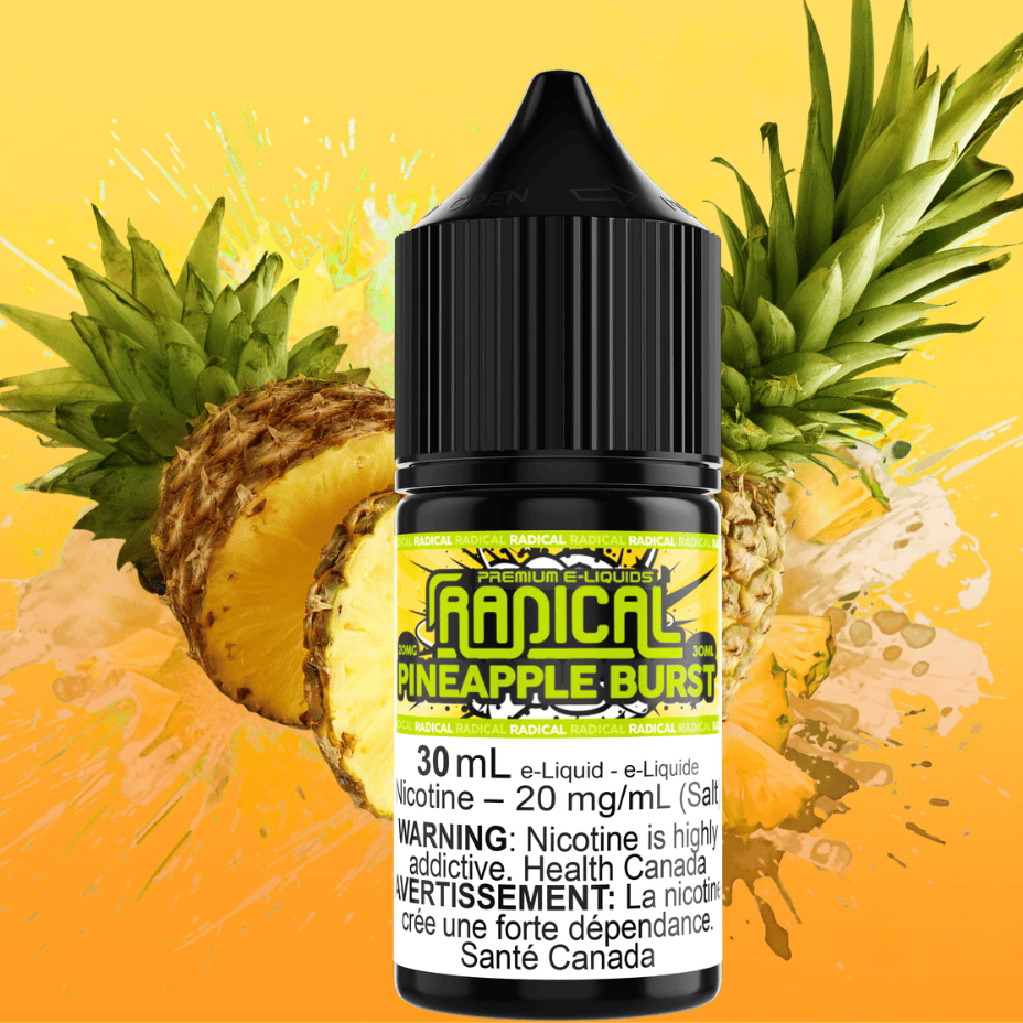 Radical Salt E-Liquid - Pineapple Burst Vape Superstore Yorkton Saskatchewan