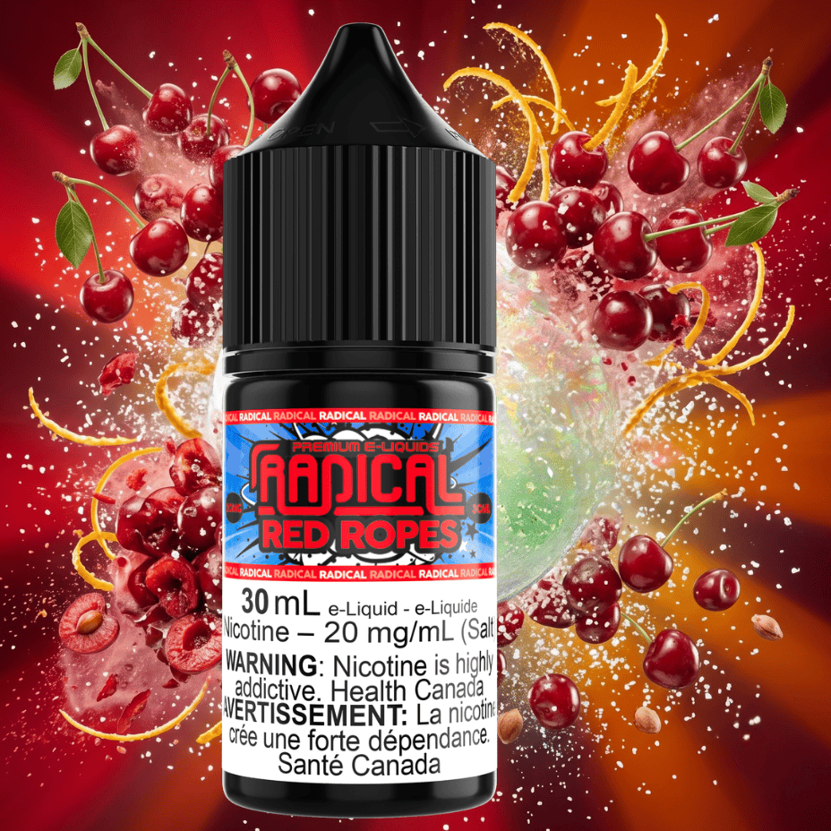 Radical Salt E-Liquid - Red Ropes Vape Superstore Yorkton Saskatchewan