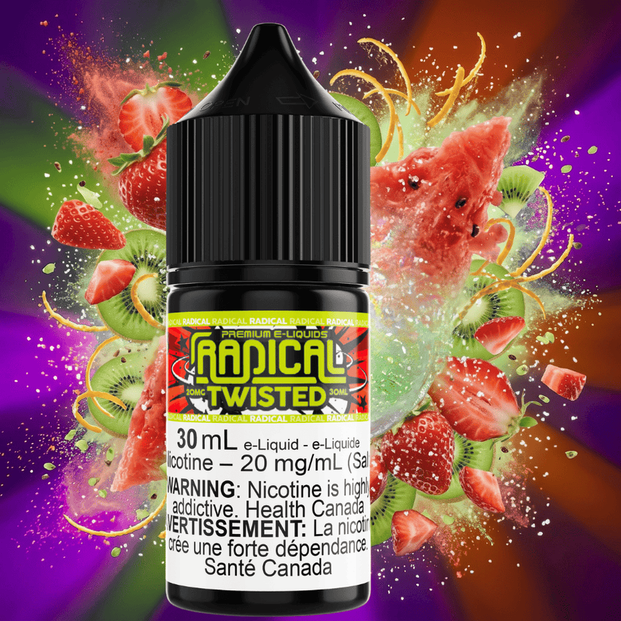 Radical Salt E-Liquid - Twisted 30mL / 12mg Vape Superstore Yorkton Saskatchewan