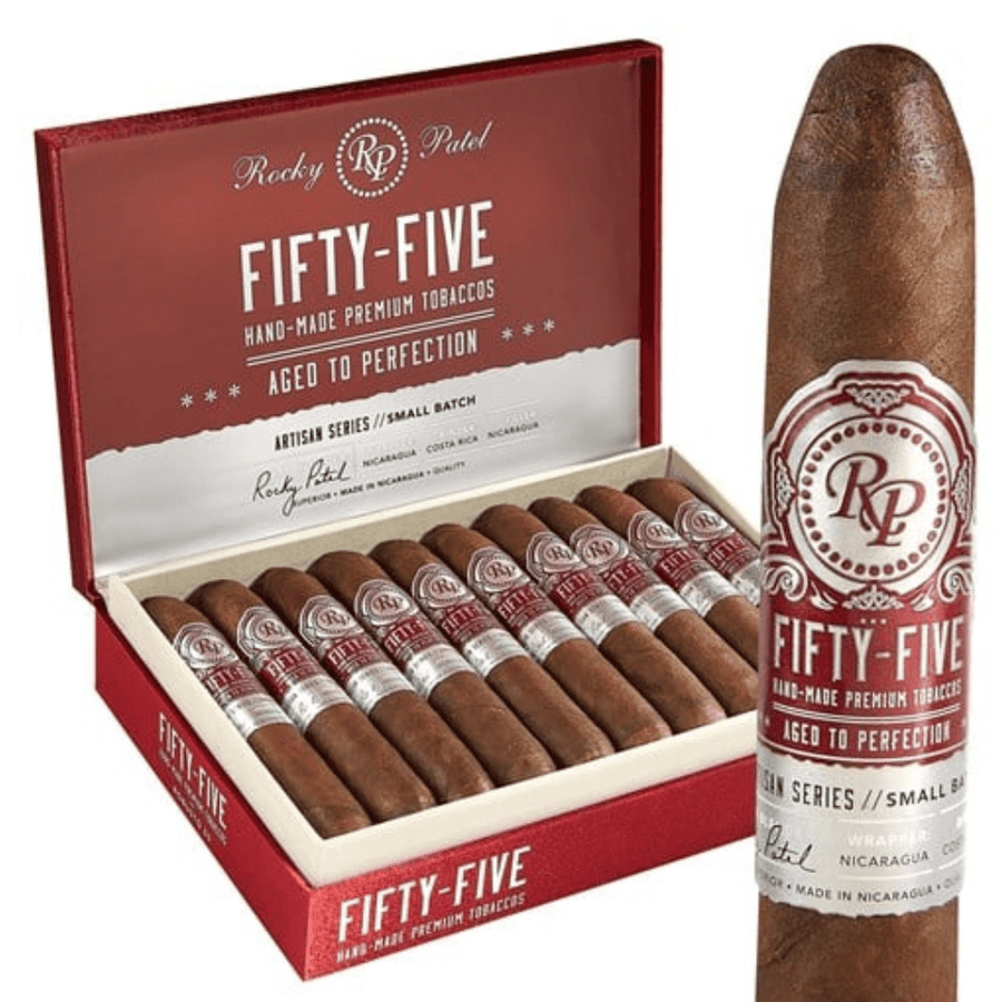 Rocky Patel Cigars Rocky Patel Fifty-Five Robusto Cigar Rocky Patel Fifty-Five Robusto Cigar-Yorkton Vape SuperStore SK, Canada