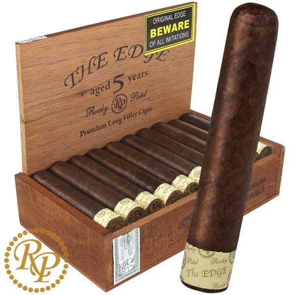 Rocky Patel Cigars Rocky Patel The Edge (Premium Long Filter) Maduro Robusto Cigar Rocky Patel The Edge Maduro Robusto Cigar-Yorkton Vape SuperStore