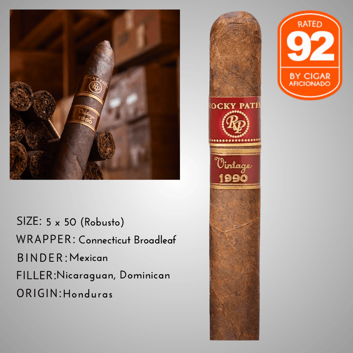 Rocky Patel Vintage 1990 Robusto Vape Superstore Yorkton Saskatchewan