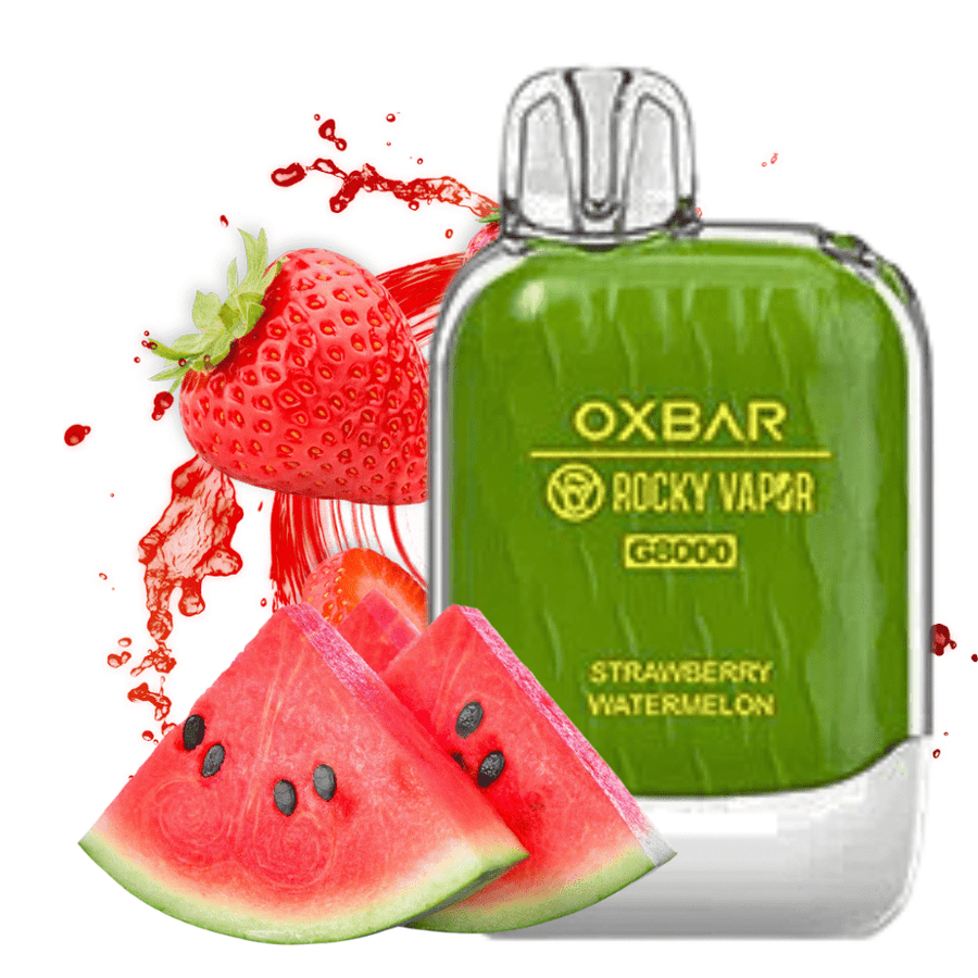 Rocky Vapor Disposables 20mg / 8000 Puff Oxbox G8000 Disposable Vape-Strawberry Watermelon Oxbox G8000 Disposable Vape-Strawberry Watermelon-Yorkton Vape Superstore SK, Canada
