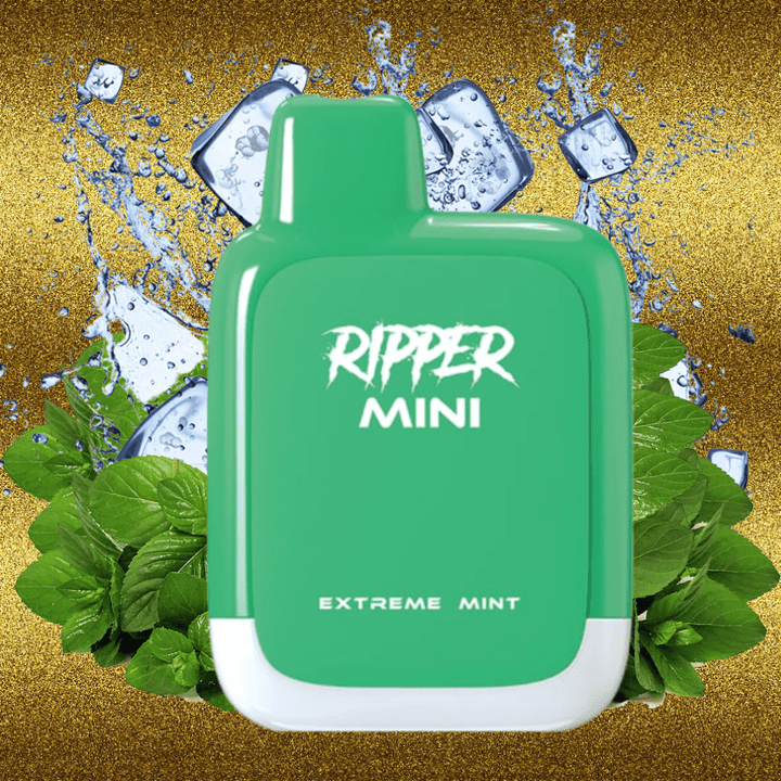 Rufpuf Ripper Mini Disposable Vape-1100 1000 puffs / Extreme Mint Vape Superstore Yorkton Saskatchewan