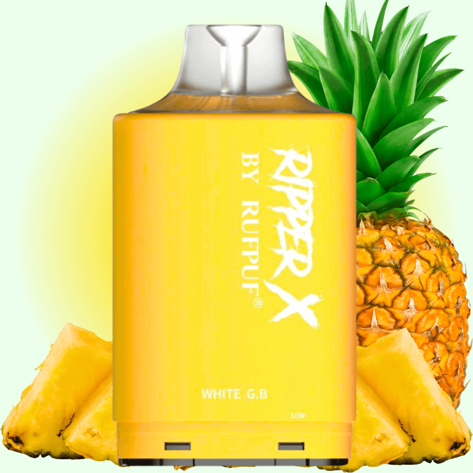 RufPuf Ripper X 50K - White G.B. - Yorkton Vape Superstore