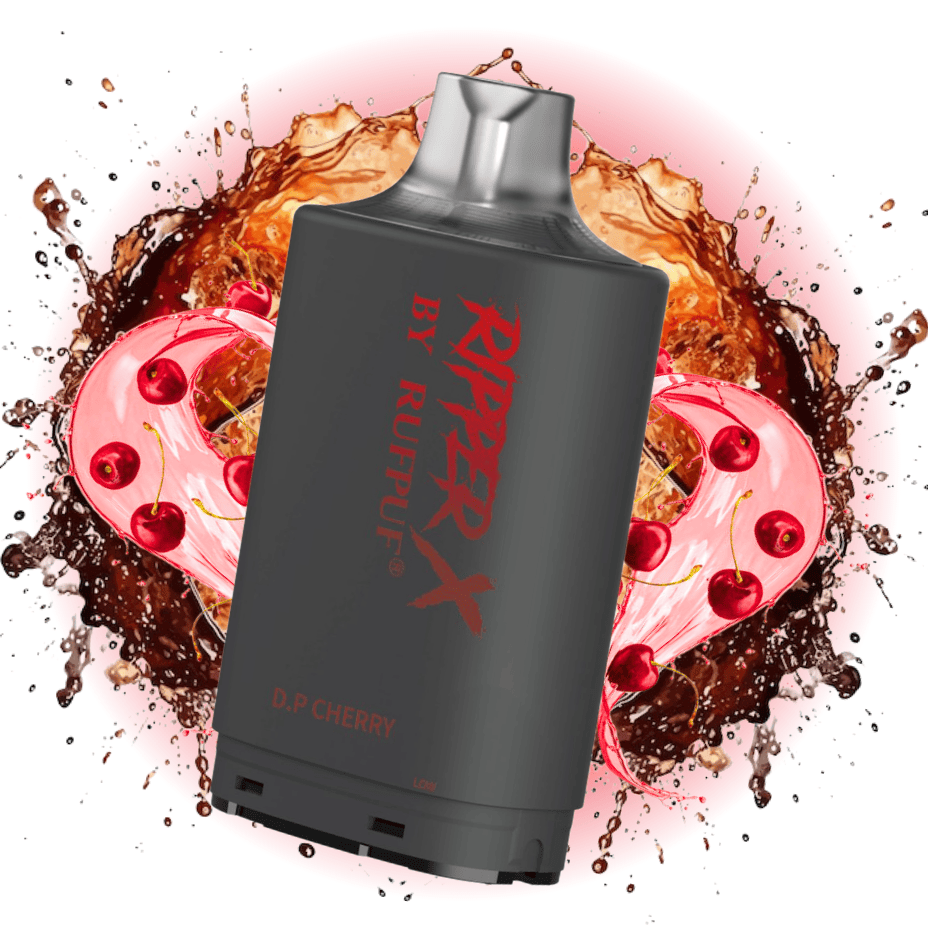 RufPuf Ripper X 75k Pod - D.P Cherry 75000 Puffs / 20mg Vape Superstore Yorkton Saskatchewan
