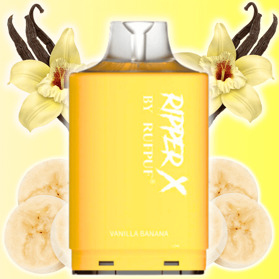 RufPuf Ripper X 75K Turbo Pod - Vanilla Banana Vape Superstore Yorkton Saskatchewan
