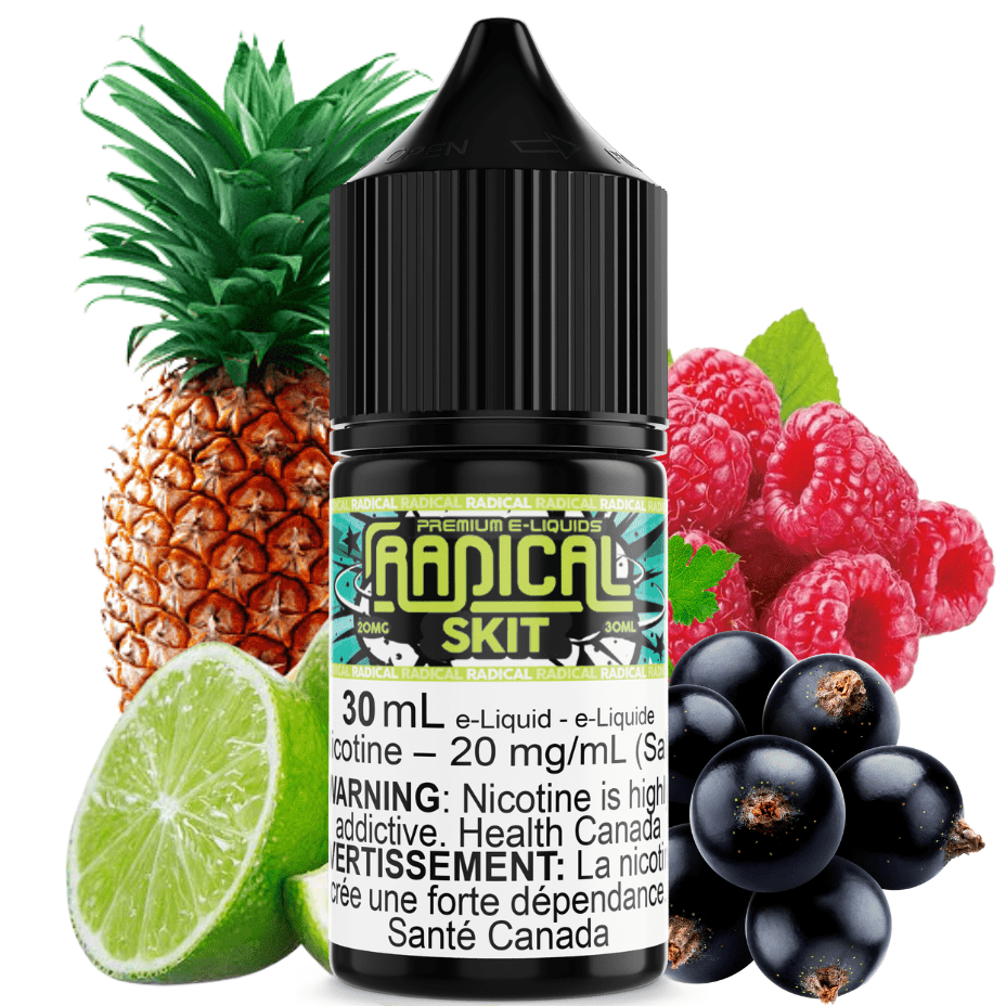 Skit Salt Nic by Radical E-liquid 30ml / 12mg Vape Superstore Yorkton Saskatchewan