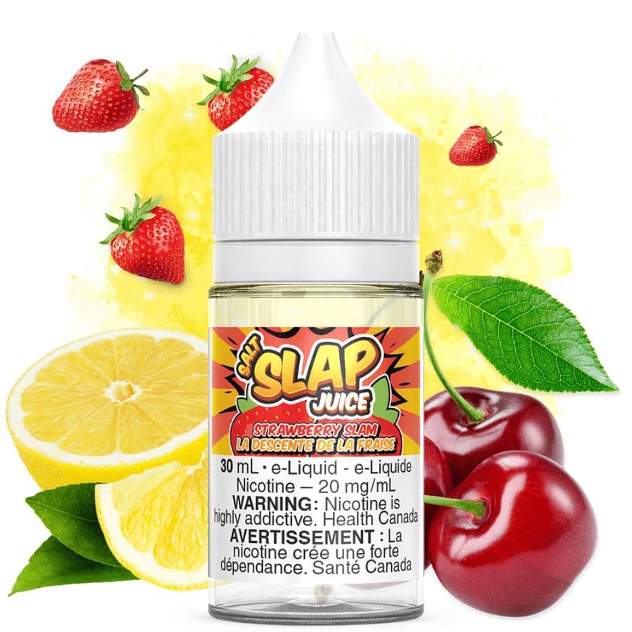 Slap Juice Salts Salt Nic E-Liquid Strawberry Slam Salt by Slap Juice Strawberry Slam Salt by Slap Juice - Buy Vape Juice in Canada