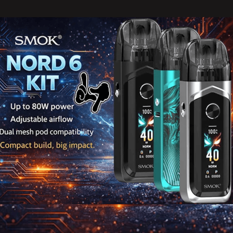 Smok Nord 6 80W Pod Kit-3800mAh Vape Superstore Yorkton Saskatchewan