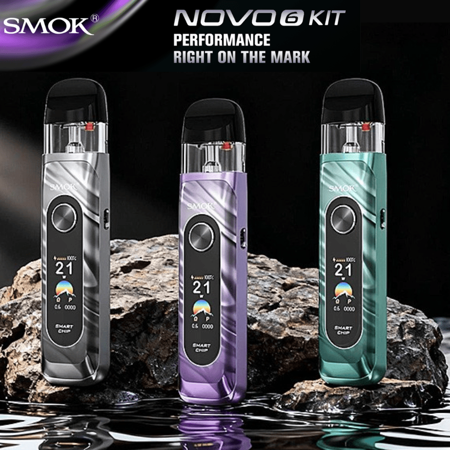 Smok Novo 6 Pod Kit-1700mAh Vape Superstore Yorkton Saskatchewan