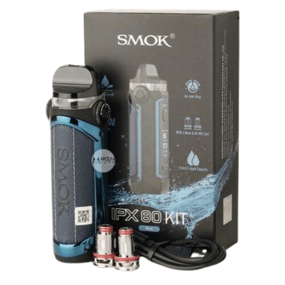 Smok Pod Kits 80W / Blue Smok IPX80 Pod Kit-3000 mAh Smok IPX80 Pod Kit -80W- Yorkton Vape SuperStore  Saskatchewan Canada