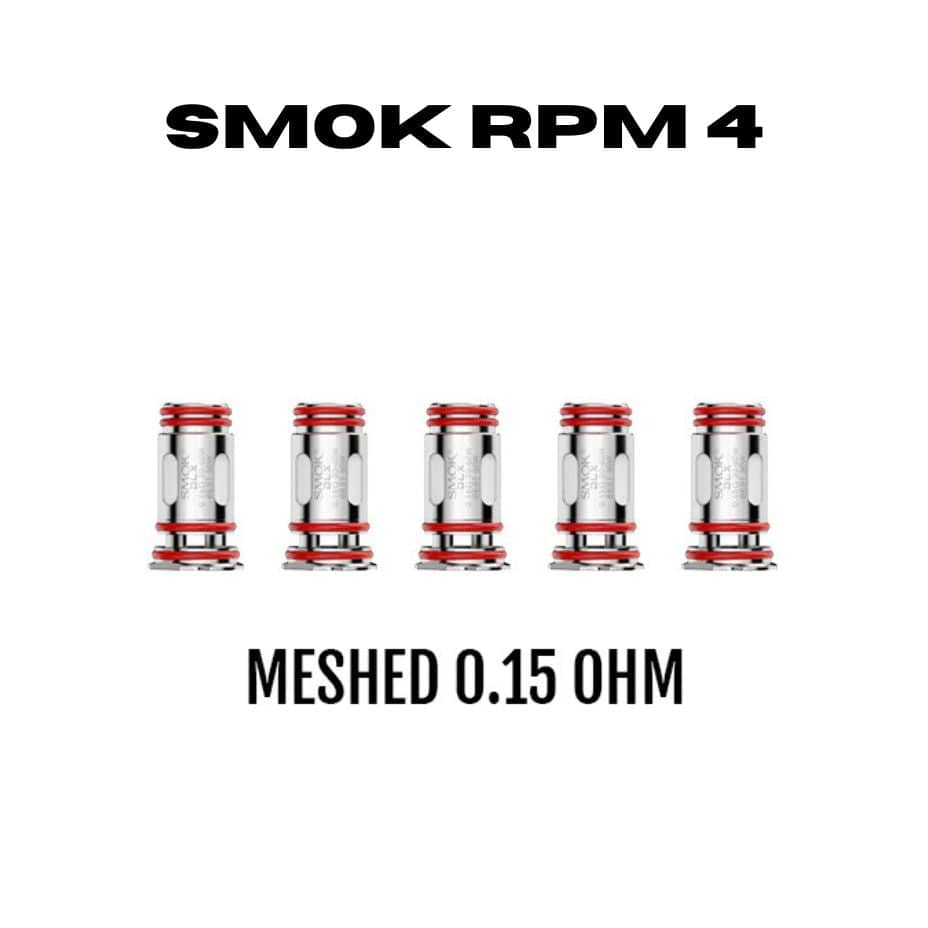 Smok RPM 4 Replacement Coils-5pk 0.15Ω (30-60W) Vape Superstore Yorkton Saskatchewan