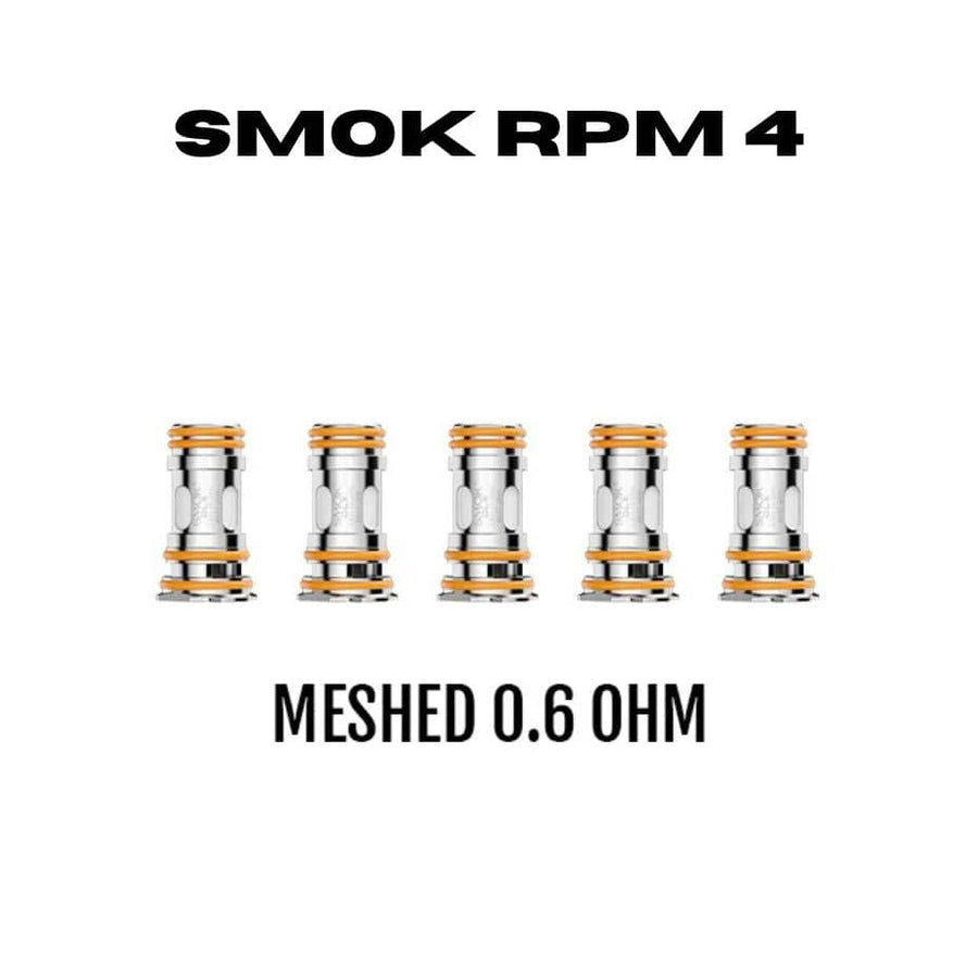 Smok RPM 4 Replacement Coils-5pk 0.6Ω (10-30W) Vape Superstore Yorkton Saskatchewan
