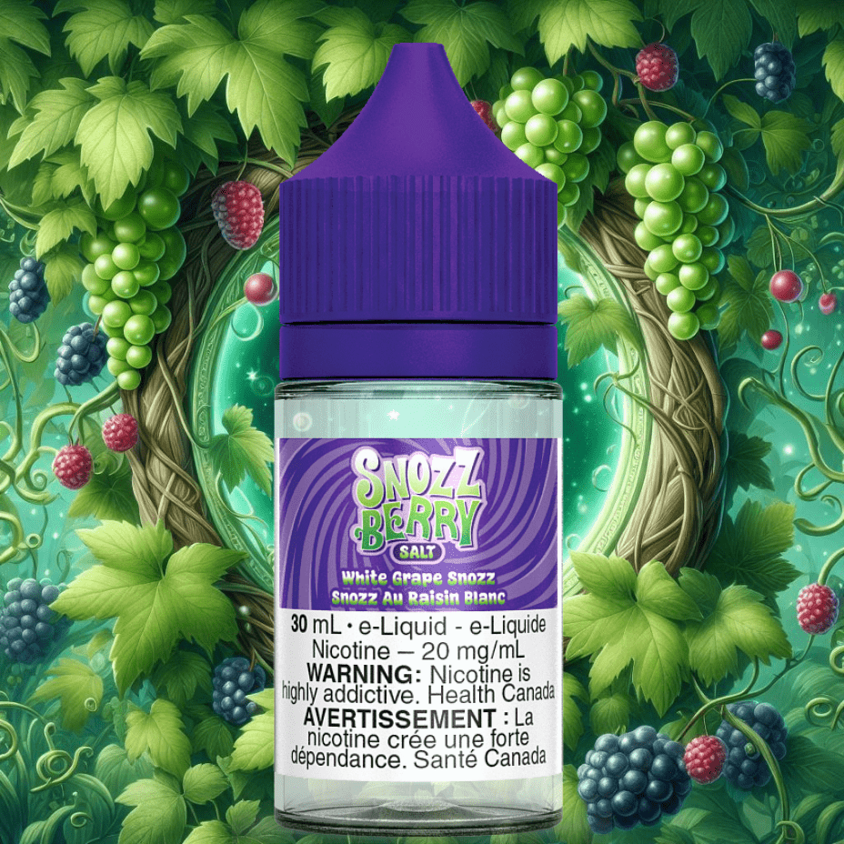 SNOZZBERRY E-Liquid 30ml / 12mg White Grape Snozz Salt By Snozzberry E-Liquid White Grape Snozz Salt By Snozzberry E-Liquid at Canada's #1 Vape Shop