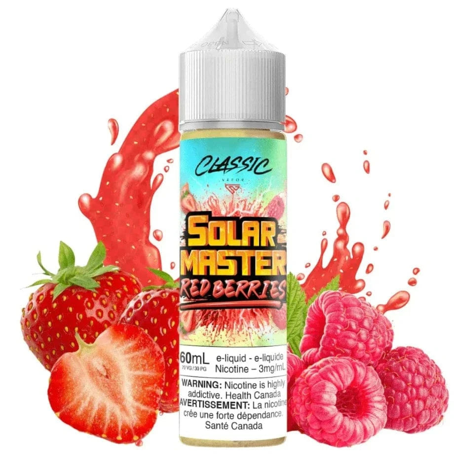 Solar Master E-Liquid Freebase E-Liquid 3mg Red Berries by Solar Master E-Liquid Red Berries by Solar Master - Yorkton Vape SuperStore Saskatchewan 
