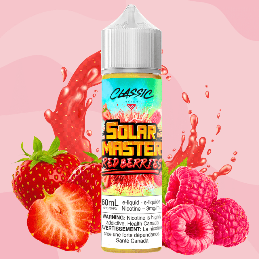 Solar Master E-Liquid Freebase E-Liquid Red Berries by Solar Master E-Liquid Red Berries by Solar Master - Yorkton Vape SuperStore Saskatchewan 