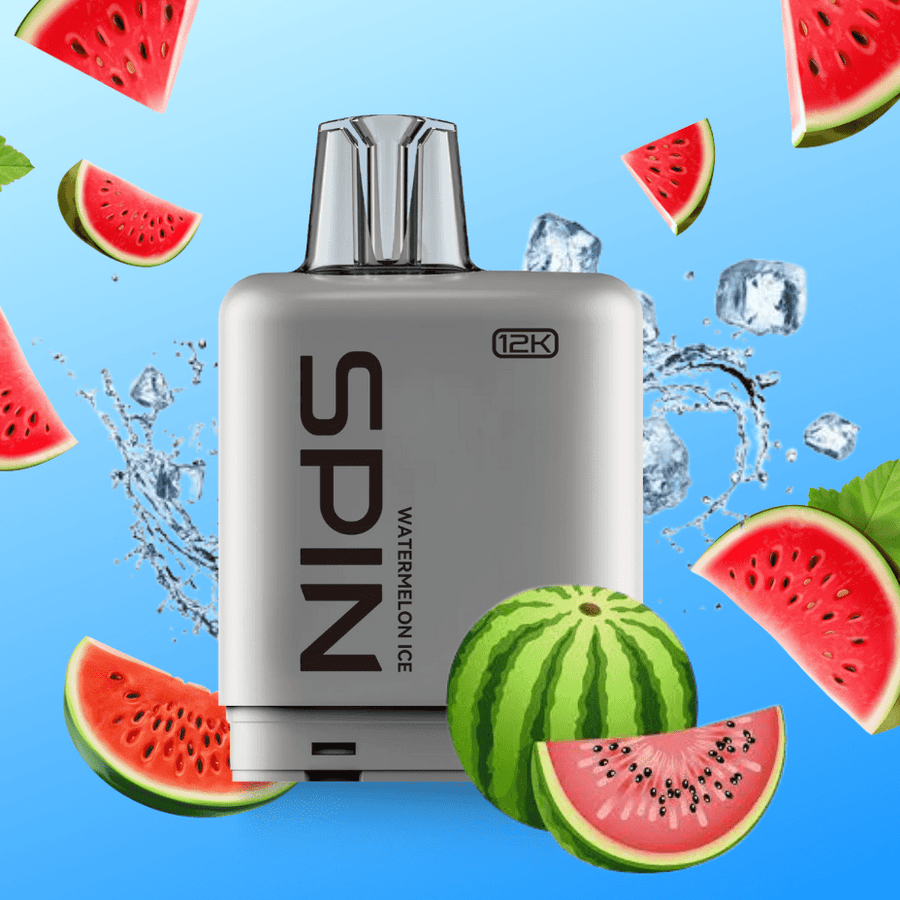 Spin Fizz X Closed Pod System 12000 Puffs / 20mg Spin Fizz X Pod 12000 - Watermelon Ice Spin Fizz X Pod 12000 - Watermelon Ice in Saskatchewan at Yorkton Vape SuperStore.