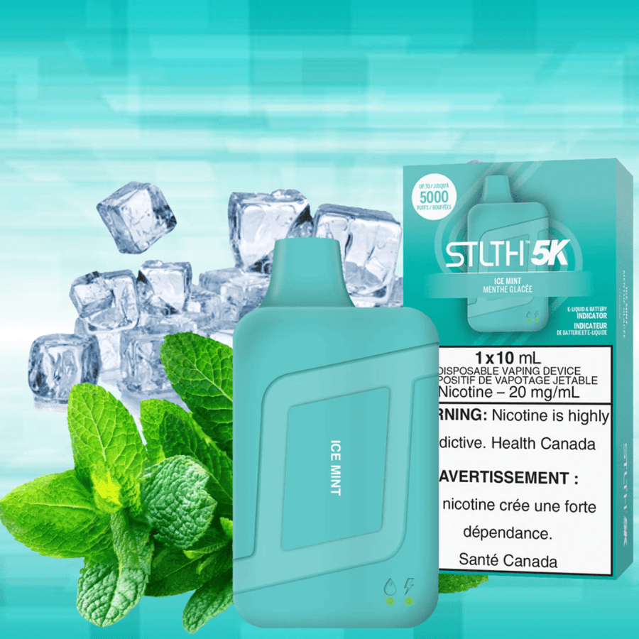 STLTH 5K Disposable Vape-Mint 5000 / 20mg/mL Vape Superstore Yorkton Saskatchewan
