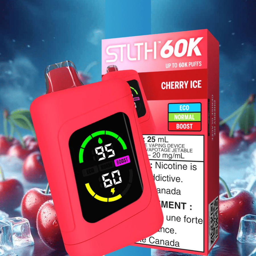 STLTH Disposable STLTH 60k Disposable Vape-Cherry Ice STLTH 60k Disposable Vape-Cherry Ice in Yorkton SK