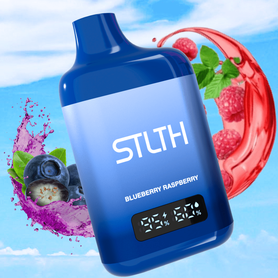 STLTH Eco Box Disposable Vape - Blueberry Raspberry 10mL / 20mg Vape Superstore Yorkton Saskatchewan