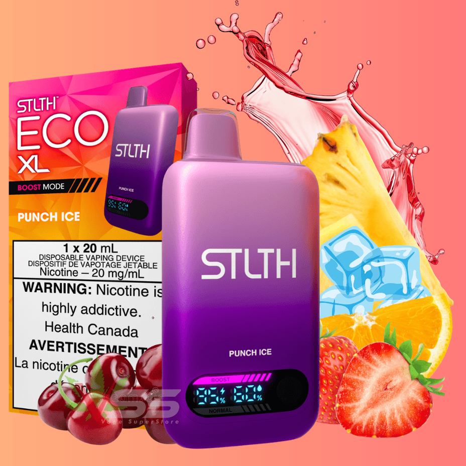 STLTH Eco XL Disposable Vape - Punch Ice Vape Superstore Yorkton Saskatchewan