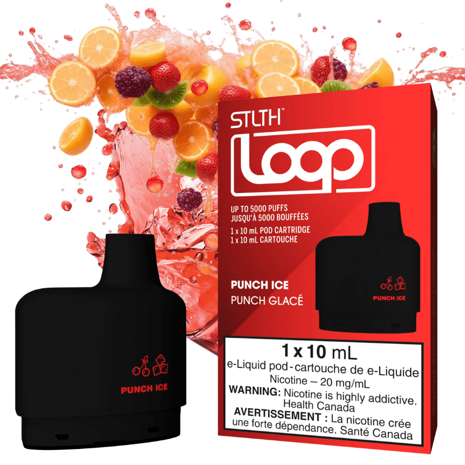 Stlth Loop Closed Pod Systems 20mg / 5000Puffs STLTH Loop Pods-Punch Ice STLTH Loop Pods-Punch Ice-Yorkton Vape SuperStore & Online