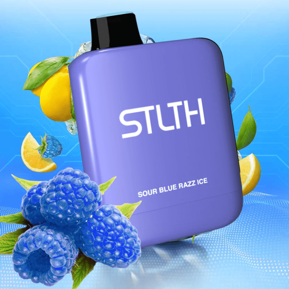 STLTH Titan Max 50k Disposable Vape-Sour Blue Razz Ice 50000 Puffs Vape Superstore Yorkton Saskatchewan