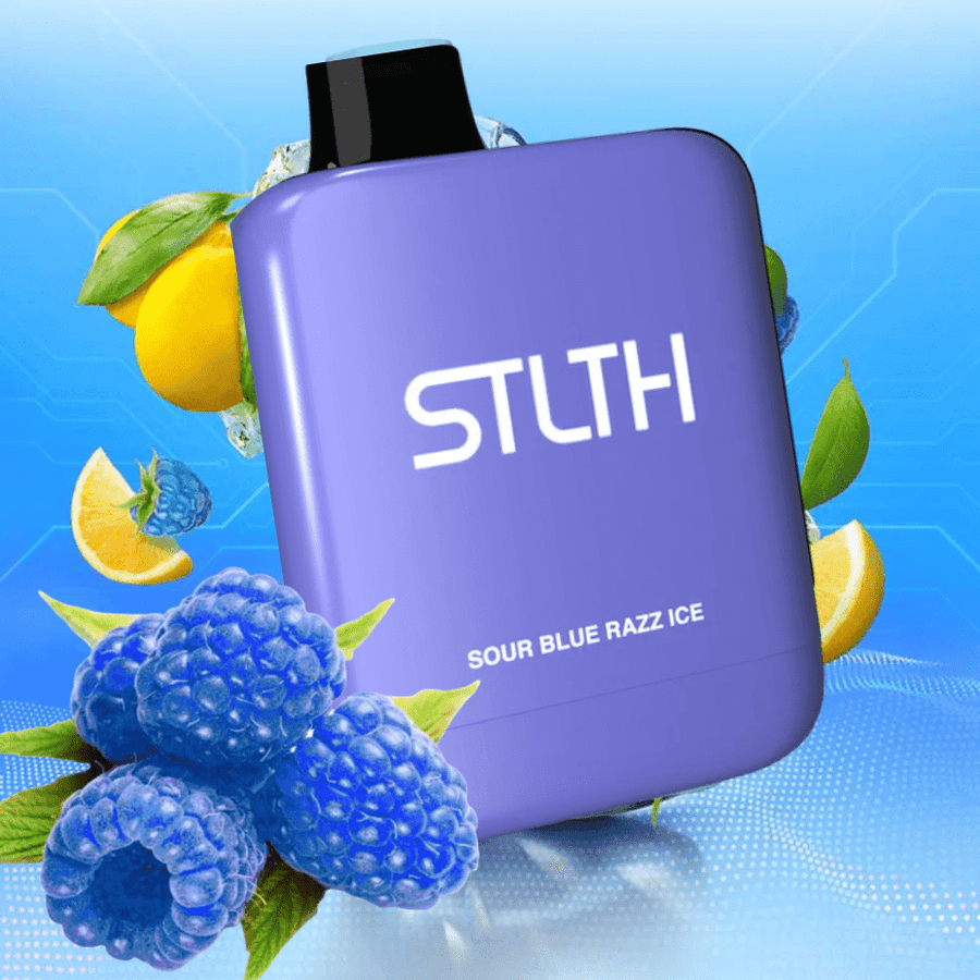 STLTH Titan Max 50k Disposable Vape-Sour Blue Razz Ice 50000 Puffs Vape Superstore Yorkton Saskatchewan
