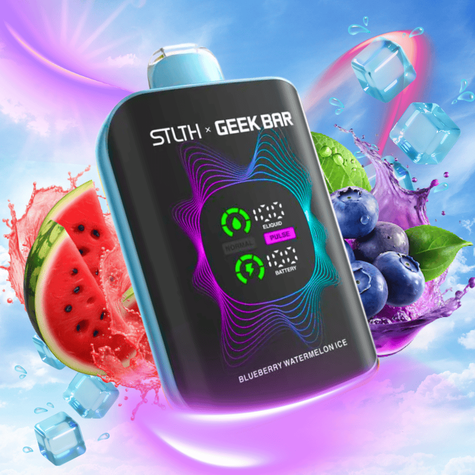 STLTH x Geek Bar 80K Disposable Vape - Blueberry Watermelon Ice 20mg / 80000 Puffs Vape Superstore Yorkton Saskatchewan