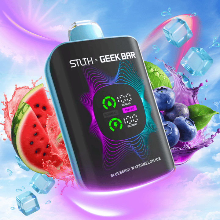 STLTH x Geek Bar 80K Disposable Vape - Blueberry Watermelon Ice 20mg / 80000 Puffs Vape Superstore Yorkton Saskatchewan