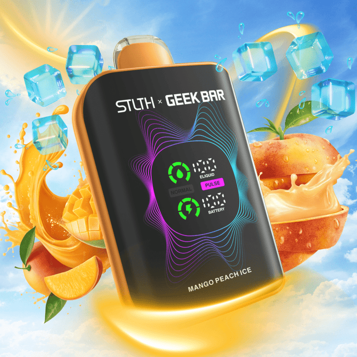 STLTH x Geek Bar 80K Disposable Vape-Mango Peach Ice 20mg / 80000 Puffs Vape Superstore Yorkton Saskatchewan