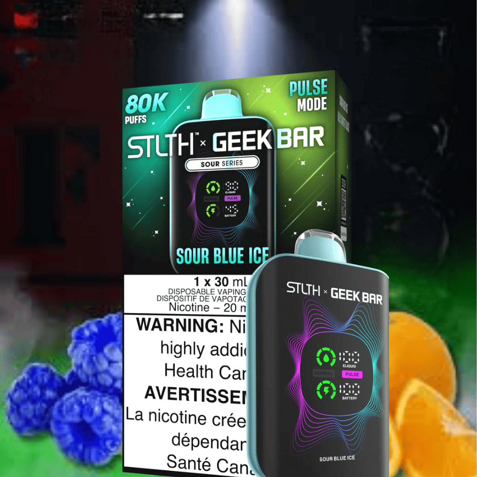 stlth x geek bar STLTH x Geek Bar 80K Disposable Vape - Sour Blue Ice